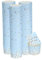 QUARKZMAN 150pz Colorful Pirottini da Forno in Carta 6oz Pirottini per Cupcake Pirottini Frittella Smerlati Contenitori Monouso Antigrasso per Festa di Compleanno, Blu Sfumato