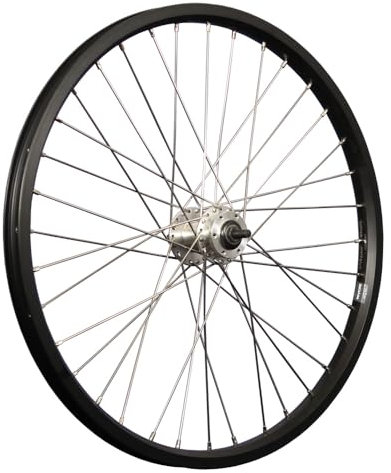Laufrad 24 Zoll Vorderrad Lastenrad Ryde Andra 40 Sapim E-Strong Speichen Disc 6 Loch schwarz
