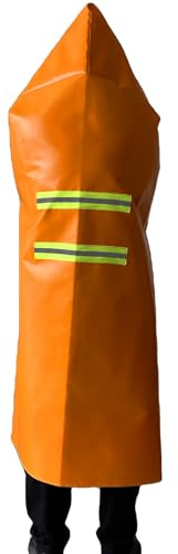 Fuuxtci Brandschutz Fluchtbekleidung - Hitzebeständiger Sicherheits Overall Mit Kapuze - Feuerhemmende Fluchtdecke | für Zuhause Auto Nachttisch Hotel Schlafzimmer Küche Männer Frauen Kinder