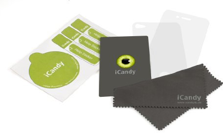 Doc Green DOC2306 selbstheilendes Displayschutzfolien Set für Apple iPhone 4/4S