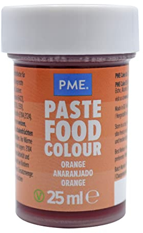 PME Paste Food Colour Orange 25 ml