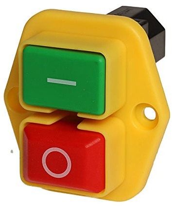 Einbauschalter gelb KB-01 230V/50Hz