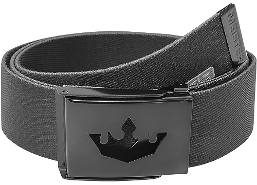 Meister Ceinture de Golf Web Player - Ajustable & Réversible - Noir
