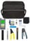 DAXGD Kit Fibra óptica, FTTH Kit de herramientas con FC-6S Cortadora fibra optica, Medidor de energía óptica y Visual Localizador de averías 5 km Wire stripper
