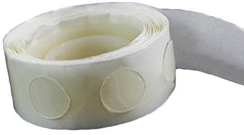 2 rollos/200pcs puntos etiqueta adhesiva doble cara cinta adhesiva boda techo pared globo pegatinas