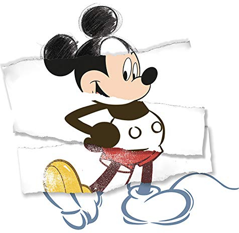 Disney Leinwanddruck, Mehrfarbig, 40 x 40 cm
