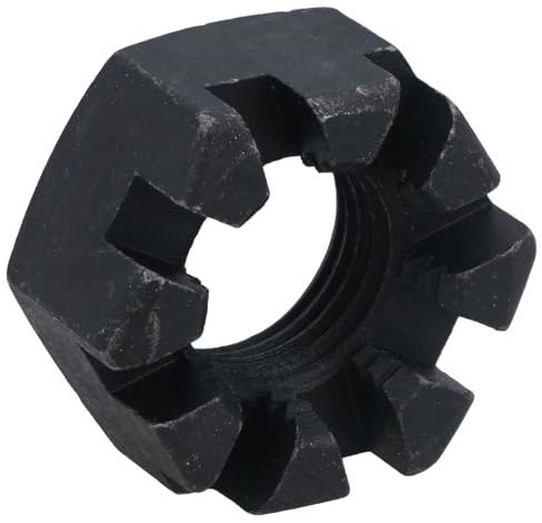 3/4 BSF Slotted Castle Nut for Trailer Wheel Hubs Castellated Hub Bearing Nut