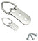 70 Pack D-Ring Steel Picture Hangers Heavy Duty with Screws Picture Frames Double Holes Clasp Picture Hang Solutions, for Hanging Clock Paintings Artwork Picture Frame Hook Photos Mirrors
