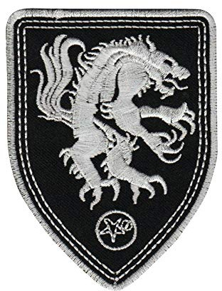 SigitasTrading Satanic Warmaster Black Metal Ba Aufnäher Besticktes Patch zum Aufbügeln Applique
