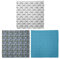 ABAKUHAUS Unisex Bandana, Kolibris und Orchideen japanische Kräne und Bush Möwen über das Meer, 3er Pack, Mehrfarbig