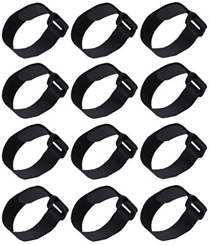 BESPORTBLE 12pcs Yoga Mat Straps Nylon Storage Bands for Yoga Mat Carrying Organization Compatible for Lovers Fitness Enthusiasts
