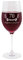 Herz & Heim® Weinglas mit Gravur des Namens zum 70. Geburtstag - Happy Birthday - die Geschenkidee
