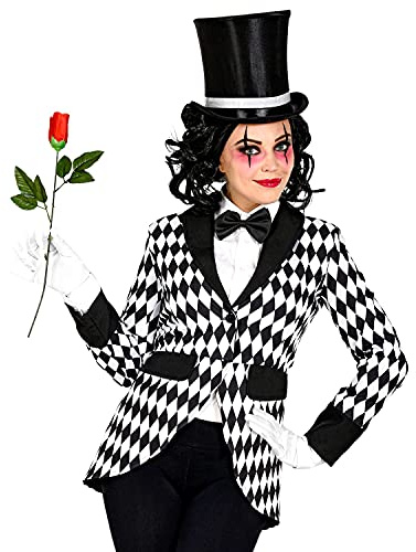 W WIDMANN MILANO Party Fashion - Kostüm Harlekin, Clown, Zirkus, Karneval, Mottoparty