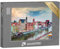puzzleYOU: Puzzle 1000 Teile „Blick von Oben auf die Altstadt von Danzig und den Fluss Motlawa, Polen“ – aus der Puzzle-Kollektion Polen