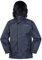 Mountain Warehouse Pakka Kids Waterproof Jacket - Wind Resistant, Lightweight,Breathable Rain Coat for Girls & Boys, Packaway Bag - For Rain, Autumn, Winter Dark Blue Teen Size 13 Years