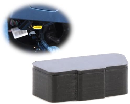 craVeDRIVE OBD2 Adapter Anschluss Abdeckung | Universelle OBD II Stecker Anschlussabdeckung | Schützt vor Staub | Schwarz |Gummikappe für Diagnose Interface | Schutzabdeckung