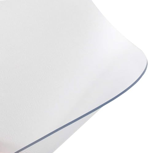 Floordirekt Bürostuhlunterlage Bodenschutzmatte - Bodenmatte Stuhlunterlage - Transparent - Stärke: 1,5 mm - Budget-Bodenschutzmatte für Hartböden (Neo, Länge: 90 cm, Breite: 150 cm)