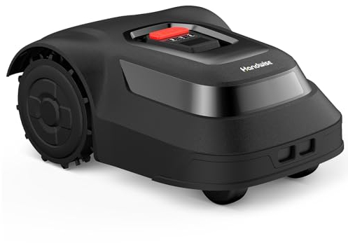 Mähroboter, 2.4 G WiFi oder Bluetooth-Verbindung, Steuerung über APP, 500 m², Intelligente Routenplanung, Einstellung des Verbotenen Bereichs, Intelligenter Schneidkopfanpassung, Kantenschneide, IPX6