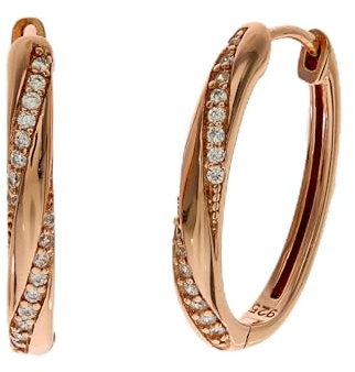 Brilio Silver Ring Decent Bronze Ringe mit klaren Zirkonia EA661R sBS2682. Marke: