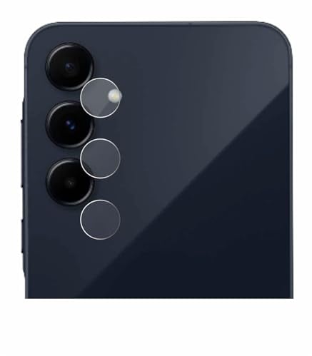 brotect Glass Screen Protector Film compatible with Samsung Galaxy A55 5G (ONLY Camera Lens) - Glass-Foil Protection [Scratch Resistant, High Clarity]