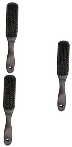 Beaupretty 3stücke Bartreinigungsbürste Naturborsten Professionelle Stylingbürste Für Tragbares Design Für Pflege Und Styling Von Und Haar Ergonomischer Holzgriff