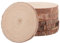 GBACHOOSE 6 Stück Holzscheiben 20 cm Durchmesser(18-20 cm), Runde Naturholz Baumscheiben, Baumstamm Scheiben für DIY Handwerk, Tischdekoration, Hochzeit Mittelstücke, polierte Baumscheiben mit Rinde