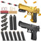 2 Stück Pistole Kinder,Pistole Airsoft,164 Stück Schaumstoff Munition,Pistole mit Schaumstoff Munition,Spielzeug Waffen,Spielzeug Pistole mit Munition,Spielzeug Pistole Kinder