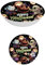FIESTAS GUIRCA | Kleine Monster Schale wiederverwendbar (32 cm) - Tischdekoration für gruselige Halloween-Partys - Ideal für Monsterfeiern - Schwarz