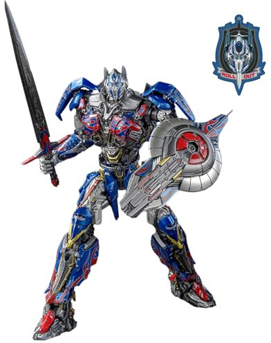 YOLOPARK Transformers: The Last Knight Optimus Prime - Figura de acción de Transformers altamente articulada de 7.87 pulgadas para edades de 15 años en adelante, sin conversión
