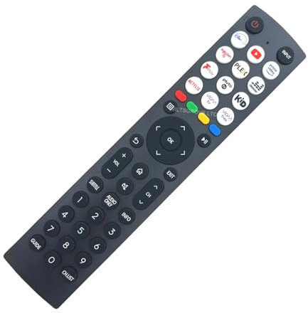 Genuine Replacement TV Remote Control Compatible with Hisense EN2N36H HT325573 T325573-40E4NTUK 32A4NTUK 40A4NTUK Smart Ready LED