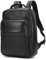 Zaino Business Uomo Pelle Vintage Zaini per 15,6 pollici MacBook Laptop Daypack per Ufficio Zainetto Grande in Vera Pelle, Zaino per computer portatile da uomo, 8019 Nero