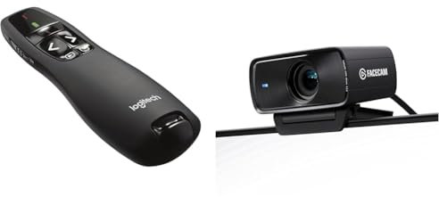 Logitech R400 Télécommande de & Elgato Facecam MK.2 – Webcam Haut