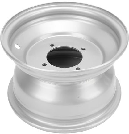 Ausla ATV Radnabe, Aluminiumlegierung 8 Zoll 4 Loch Anhängerra Felge Rad für Quad Bike Go Kart Cart (Vorne 140 mm / 5,5 Zoll Breite)