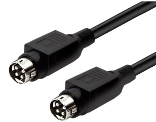 Uqezagpa 4-poliges DIN Stecker Lautsprecherkabel Für R1700BT R1600TIII Lautsprecher High Fidelitys Sound Draht Metallabschirmung ABS Gehäusekabel