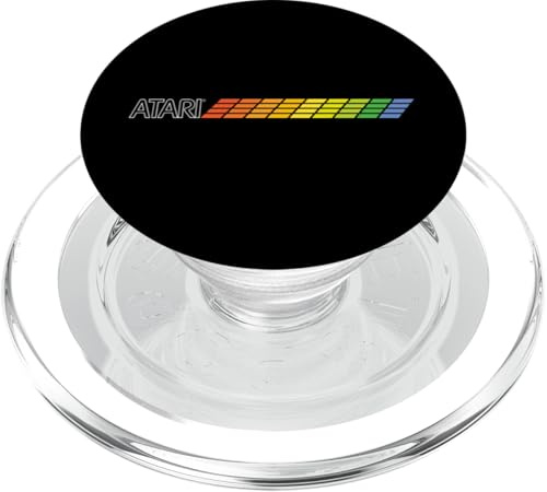 Logotipo de Atari en Color PopSockets PopGrip para MagSafe
