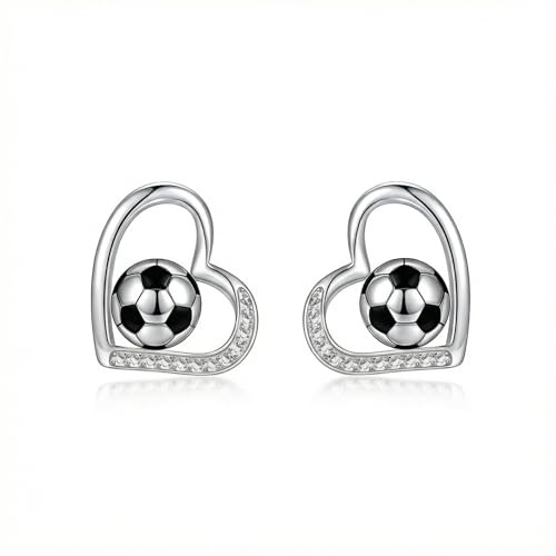 YFN YFN Lotusblumen-Ohrringe für Frauen Sterling Silber Mondstein Lotus-Schmuck
