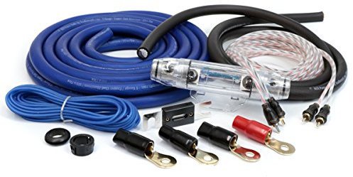 KnuKonceptz KCA 1/0 Gauge Power Amplifier Wiring Installation Kit