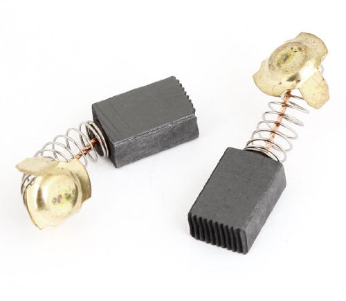 sourcing map Électrique Charbon Moteur Carbone Brosse Rechange 16mm x 11mm x 7mm 2Pcs