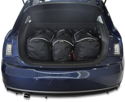 KJUST Dedizierte Kofferraumtaschen 3 stk kompatibel mit AUDI A1 I (8X) 2010-2018