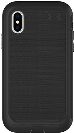 Under Armour Schutzhülle für Apple iPhone X und 2018 iPhone XS UA Protect Ultimate Case mit robustem Design und Fallschutz – Schwarz/Schwarz