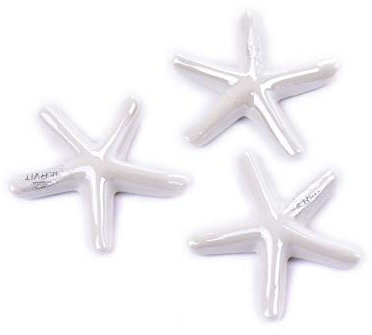 Hervit Box 3 Sterne Marine Porzellan