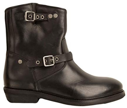 Catarina Martins Road Leather Low Boot, Schwarz - Schwarz - Größe: 37 EU
