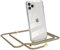 EAZY CASE Handykette kompatibel mit iPhone 11 Pro Max Handyhülle mit Umhängeband, Handykordel mit Schutzhülle, Silikonhülle, Hülle mit Band, Stylische Kette mit Hülle für Smartphone, Rainbow