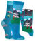 Spaßsocken, Fun socks, witzige Socken, Camping 2 Paar 42-47