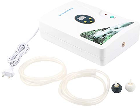 Purificador de aire Ozono portátil Generador y purificador de ozono multiusos Aire, agua, aceite, ozonizador, máquina de ozono para agua, fruta, enchufe de la UE 220 V