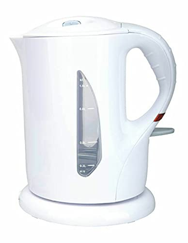 EEMKAY® New Auto Switch Off 1 Litre Cordless Electric Kettle Perfect Travelling Mini Jug