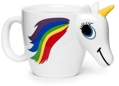 Ebiz Tazza termica a forma di unicorno, tazza termica reattiva
