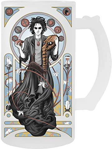 Hopestly Sandmann Endlos Traum Transparent Becher Bier Herren Damen Mug Beer