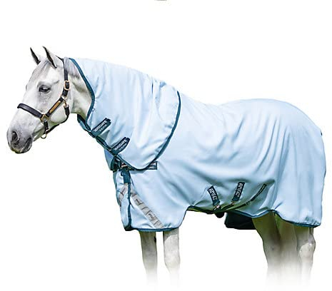 Horseware Amigo Plant Dye Turnout 50g, Größe:145 cm / 6'6, Farbe:Blue/Navy
