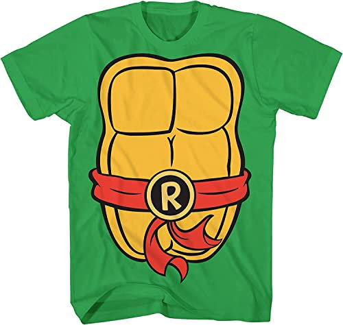 Teenage Mutant Ninja Turtles TMNT Jungen Kostüm Jugend T-Shirt, Raphael, Klein